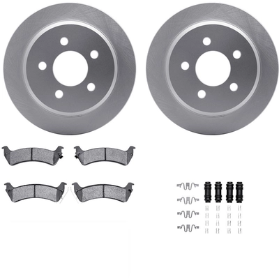 DYNAMIC FRICTION COMPANY - 4312-42004 - Rear Disc Brake Kit pa1