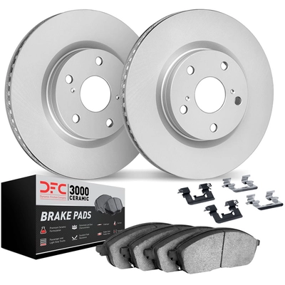 DYNAMIC FRICTION COMPANY - 4312-46041 - Rear Disc Brake Kit pa1