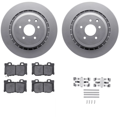 DYNAMIC FRICTION COMPANY - 4312-68009 - Rear Disc Brake Kit pa1