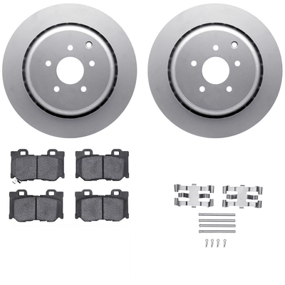 DYNAMIC FRICTION COMPANY - 4312-68010 - Rear Disc Brake Kit pa1