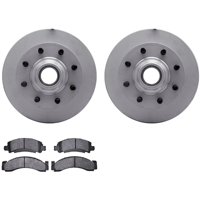 DYNAMIC FRICTION COMPANY - 4502-48070 - Rear Disc Brake Kit pa1