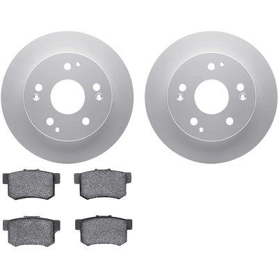 DYNAMIC FRICTION COMPANY - 4502-59111 - Front & Rear Disc Brake Kit pa1