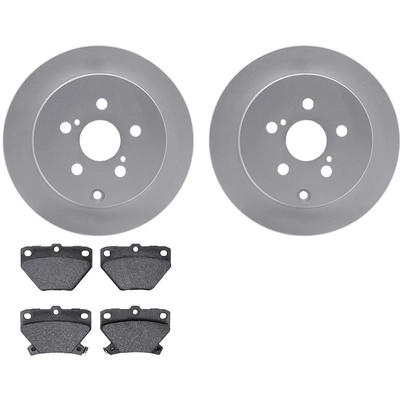 DYNAMIC FRICTION COMPANY - 4502-76115 - Rear Disc Brake Kit pa1