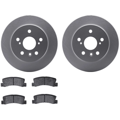 DYNAMIC FRICTION COMPANY - 4502-76155 - Rear Disc Brake Kit pa1