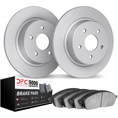 Ensembre de disques de frein arrière de DYNAMIC FRICTION COMPANY - 4502-80112 pa1