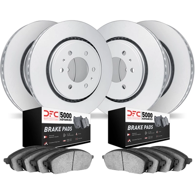 DYNAMIC FRICTION COMPANY - 4504-46011 - Front and Rear Disc Brake Kit pa1