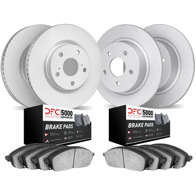 DYNAMIC FRICTION COMPANY - 4504-76015 - Rear Disc Brake Kit pa1