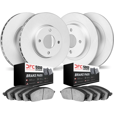 DYNAMIC FRICTION COMPANY - 4504-80026 - Rear Disc Brake Kit pa1