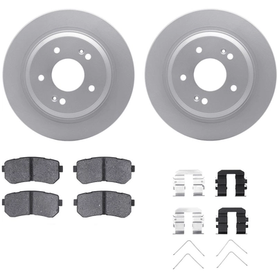 DYNAMIC FRICTION COMPANY - 4512-03196 - Rear Disc Brake Kit pa1