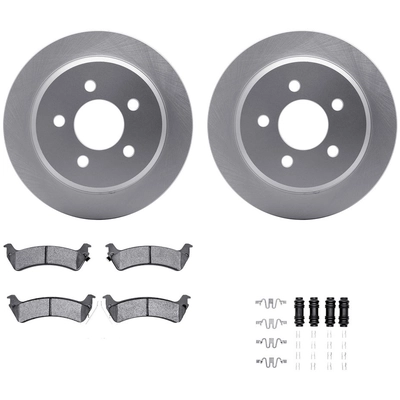 DYNAMIC FRICTION COMPANY - 4512-42077 - Rear Disc Brake Kit pa1