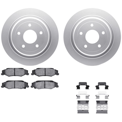 DYNAMIC FRICTION COMPANY - 4512-46061 - Rear Disc Brake Kit pa1