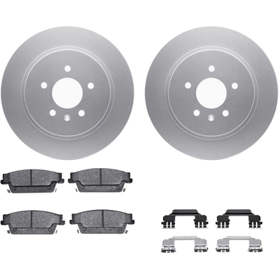 DYNAMIC FRICTION COMPANY - 4512-46086 - Rear Disc Brake Kit pa1