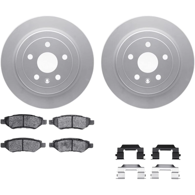 DYNAMIC FRICTION COMPANY - 4512-46092 - Rear Disc Brake Kit pa1