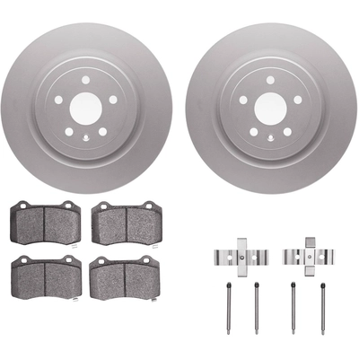 Rear Disc Brake Kit by DYNAMIC FRICTION COMPANY - 4512-47087 pa1