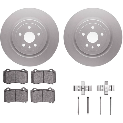 Ensembre de disques de frein arri�re by DYNAMIC FRICTION COMPANY - 4512-47087 pa1