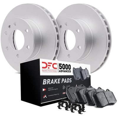 DYNAMIC FRICTION COMPANY - 4512-47093 - Rear Disc Brake Kit pa1