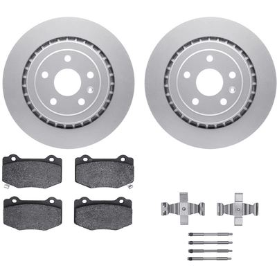 DYNAMIC FRICTION COMPANY - 4512-47117 - Rear Disc Brake Kit pa1