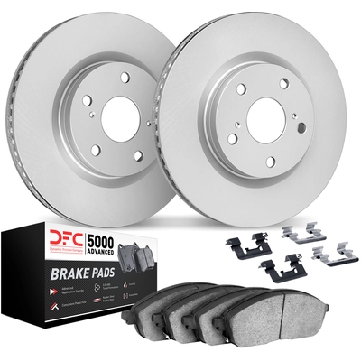 DYNAMIC FRICTION COMPANY - 4512-48082 - Rear Disc Brake Kit pa1