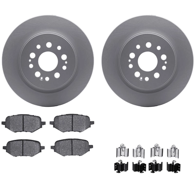 DYNAMIC FRICTION COMPANY - 4512-59206 - Rear Disc Brake Kit pa1