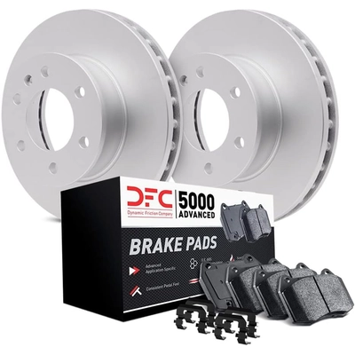 DYNAMIC FRICTION COMPANY - 4512-63162 - Rear Disc Brake Kit pa1