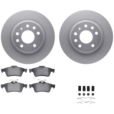 DYNAMIC FRICTION COMPANY - 4512-65041 - Rear Disc Brake Kit pa1