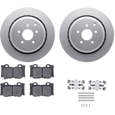 DYNAMIC FRICTION COMPANY - 4512-68026 - Rear Disc Brake Kit pa1