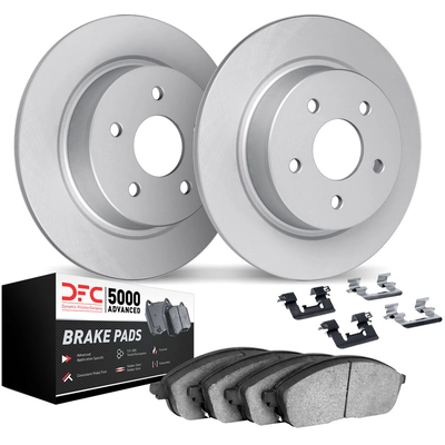 DYNAMIC FRICTION COMPANY - 4512-73000 - Rear Disc Brake Kit pa1