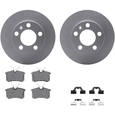 DYNAMIC FRICTION COMPANY - 4512-74094 - Rear Disc Brake Kit pa1