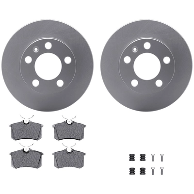 DYNAMIC FRICTION COMPANY - 4512-74096 - Rear Disc Brake Kit pa1