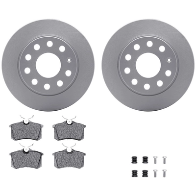 DYNAMIC FRICTION COMPANY - 4512-74137 - Rear Disc Brake Kit pa1