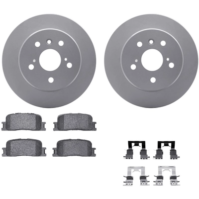 DYNAMIC FRICTION COMPANY - 4512-76103 - Rear Disc Brake Kit pa1