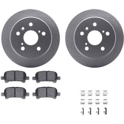 DYNAMIC FRICTION COMPANY - 4512-76106 - Rear Disc Brake Kit pa1