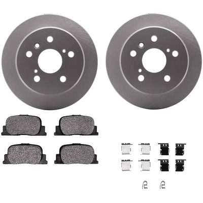 Rear Disc Brake Kit by DYNAMIC FRICTION COMPANY - 4512-76107 pa2