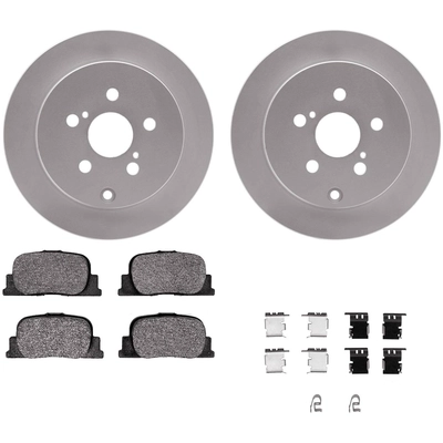 Ensembre de disques de frein arrière by DYNAMIC FRICTION COMPANY - 4512-76119 pa2