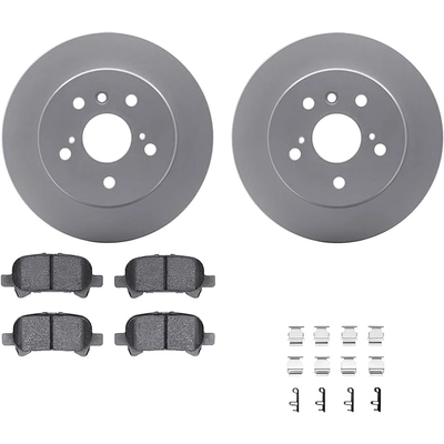 DYNAMIC FRICTION COMPANY - 4512-76120 - Rear Disc Brake Kit pa1