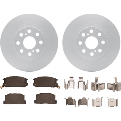 DYNAMIC FRICTION COMPANY - 4512-76123 - Rear Disc Brake Kit pa1