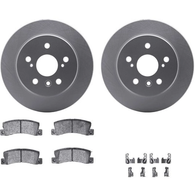 DYNAMIC FRICTION COMPANY - 4512-76161 - Rear Disc Brake Kit pa1