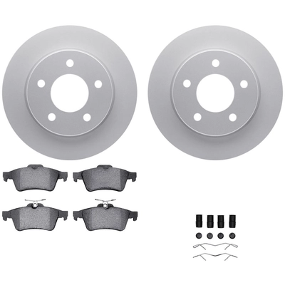 DYNAMIC FRICTION COMPANY - 4512-80062 - Rear Disc Brake Kit pa1