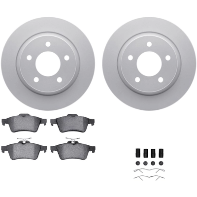 DYNAMIC FRICTION COMPANY - 4512-80064 - Rear Disc Brake Kit pa1