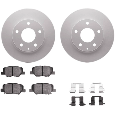 Rear Disc Brake Kit by DYNAMIC FRICTION COMPANY - 4512-80076 pa1