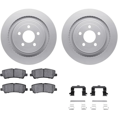 DYNAMIC FRICTION COMPANY - 4512-99072 - Rear Disc Brake Kit pa1