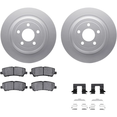 DYNAMIC FRICTION COMPANY - 4512-99075 - Rear Disc Brake Kit pa1