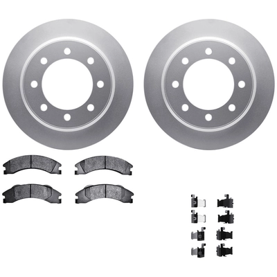 DYNAMIC FRICTION COMPANY - 4512-99202 - Rear Disc Brake Kit pa1