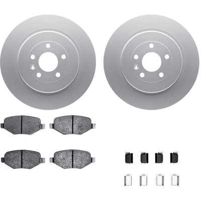 DYNAMIC FRICTION COMPANY - 4512-99215 - Rear Disc Brake Kit pa1