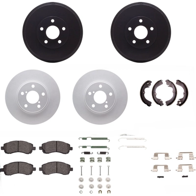 Rear Disc Brake Kit by DYNAMIC FRICTION COMPANY - 4514-13051 pa1