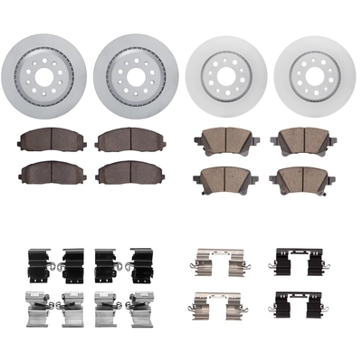 DYNAMIC FRICTION COMPANY - 4514-42062 - Disc Brake Kit pa8