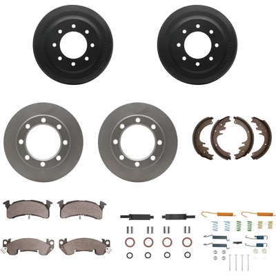 DYNAMIC FRICTION COMPANY - 4514-47114 - Rear Disc Brake Kit pa1