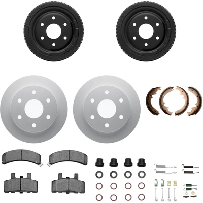DYNAMIC FRICTION COMPANY - 4514-47160 - Rear Disc Brake Kit pa5