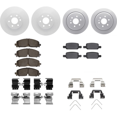 DYNAMIC FRICTION COMPANY - 4514-47189 - Rear Disc Brake Kit pa4