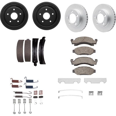 Rear Disc Brake Kit by DYNAMIC FRICTION COMPANY - 4514-54177 pa3